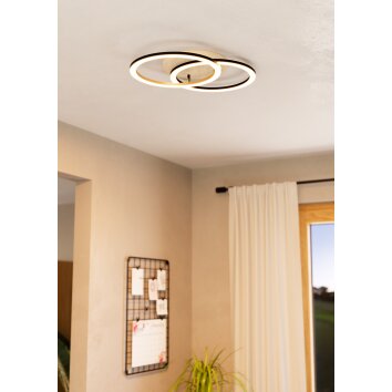Eglo lights LOMALTAS-Z ceiling light LED brown, black