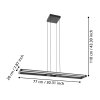 Eglo lights SALVILANAS-Z hanging light LED black