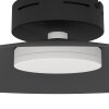 Eglo lights CONOMAVILLA-Z ceiling light LED black, Colour changer