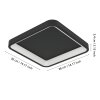 Eglo lights LORETELLO-Z ceiling light LED black, Colour changer
