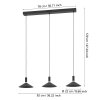 Eglo lights CONOMAVILLA-Z hanging light LED black, Colour changer