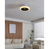 Eglo lights mit Ceiling fan light LED black, white, Remote control