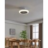 Eglo lights mit Ceiling fan light LED grey, white, Remote control