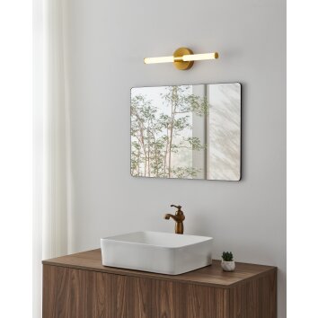 Eglo lights RAMOLA mirror light LED brass