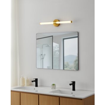 Eglo lights RAMOLA mirror light LED brass