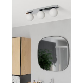 Eglo lights CASTROVIDO ceiling light, wall and ceiling light LED chrome