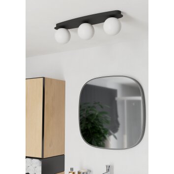 Eglo lights CASTROVIDO ceiling light, wall and ceiling light LED black