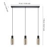Eglo lights MAIONE hanging light black