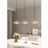 Eglo lights VALDIOLA hanging light brass, sand-coloured