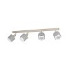 Eglo lights BELLIZZI ceiling light, ceiling spotlight matt nickel
