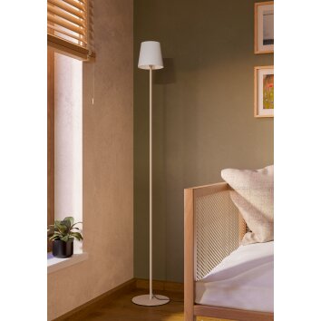 Eglo lights FIORANA floor lamp sand-coloured