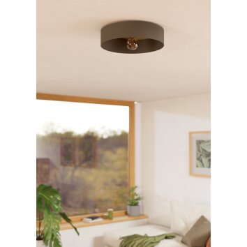 Eglo lights DUAIA ceiling light grey