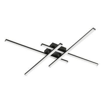 Eglo lights VASCELLA ceiling light LED black