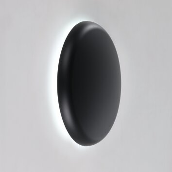 Eglo lights PORCIANO wall light LED black, Remote control