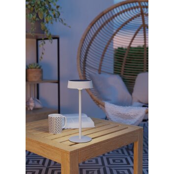 Eglo lights SIMERI table lamp LED white, Remote control