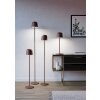 Eglo lights MANNERA-L floor lamp LED rust-coloured, Remote control, Colour changer