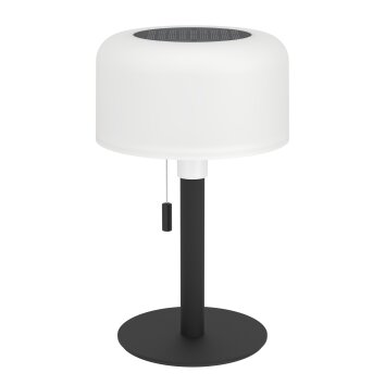 Eglo lights MONTAPALMA table lamp LED black, Remote control, Colour changer