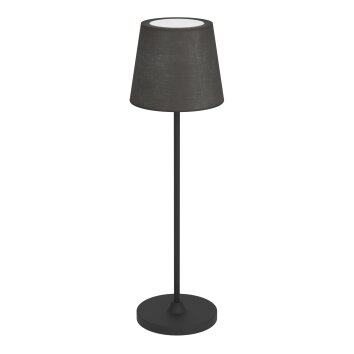 Eglo lights LEONERO table lamp LED black, Remote control