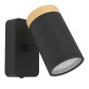 Eglo lights CONSUMA ceiling spotlight, wall light brown, black