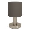 Eglo lights MONTETTO table lamp matt nickel