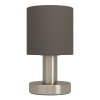 Eglo lights MONTETTO table lamp matt nickel