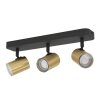 Eglo lights EGLO ceiling light, ceiling spotlight brass, black