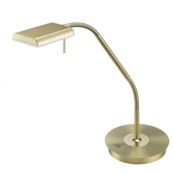 Sorpetaler Bergamo table lamp LED brass, 1-light source