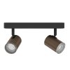 Eglo lights EGLO ceiling light, ceiling spotlight bronze, black