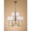 Mantra LOEWE Pendant Light brown, 9-light sources