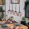 Koyoto hanging light, globe light, pendant light Ecru, black, 4-light sources