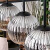 Koyoto hanging light, globe light, pendant light Ecru, black, 4-light sources