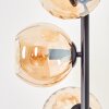 Koyoto globe light, floor lamp Amber, 5-light sources