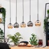 Ripoll hanging light, globe light, pendant light Ecru, black, 5-light sources