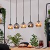 Ripoll hanging light, globe light, pendant light Ecru, black, 5-light sources