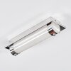 Zamar bathroom light, ceiling light LED chrome, 1-light source