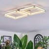 Danor ceiling light LED matt nickel, 1-light source