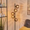 Koyoto globe light, floor lamp Smoke-coloured, 5-light sources