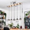 Ripoll hanging light, globe light, pendant light Ecru, black, 5-light sources