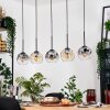 Ripoll hanging light, globe light, pendant light Ecru, black, 5-light sources