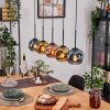 Ripoll hanging light, globe light, pendant light Ecru, black, 5-light sources