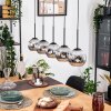 Ripoll hanging light, globe light, pendant light Ecru, black, 5-light sources