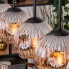Ripoll hanging light, globe light, pendant light Ecru, black, 5-light sources
