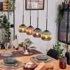 Koyoto hanging light, globe light, pendant light Ecru, black, 4-light sources