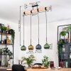 Koyoto hanging light, globe light, pendant light Ecru, black, 4-light sources