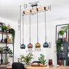 Koyoto hanging light, globe light, pendant light Ecru, black, 4-light sources