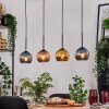 Koyoto hanging light, globe light, pendant light Ecru, black, 4-light sources