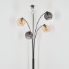 Koyoto globe light, floor lamp Amber, clear, Smoke-coloured, 5-light sources