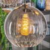 Koyoto hanging light, globe light, pendant light Amber, clear, Smoke-coloured, 5-light sources