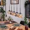 Ripoll hanging light, globe light, pendant light Ecru, black, 5-light sources