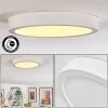 Finsrud bathroom light, ceiling light, Panel LED white, 1-light source